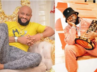 "Retire for who? Tell them their father!" – Self-appointed celebrity adviser, Yul Edochie reacts to Davido's post about retiring from music