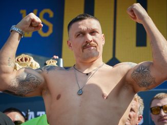 Emotional Usyk Breaks Down In Tears Over Late Father 