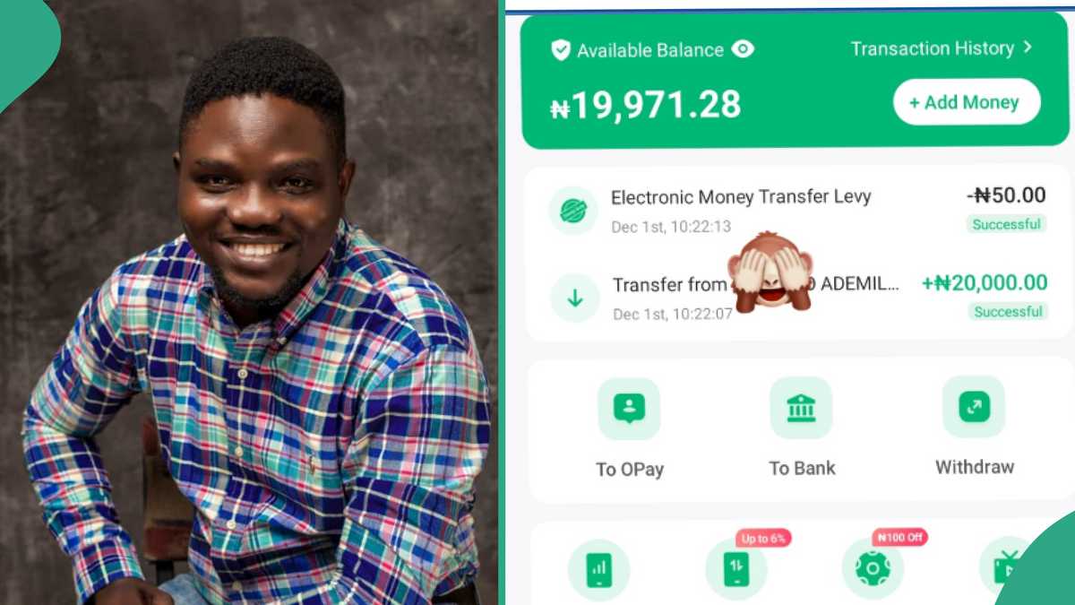 Electronic Transfer Levy: Man Who Moved N20K From UBA To Opay Shows How Much Was Deducted