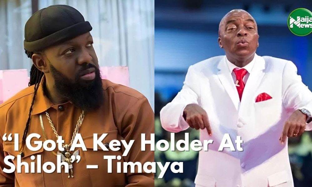 Before I Bought My Bentley, I Got A Key Holder At Shiloh – Timaya