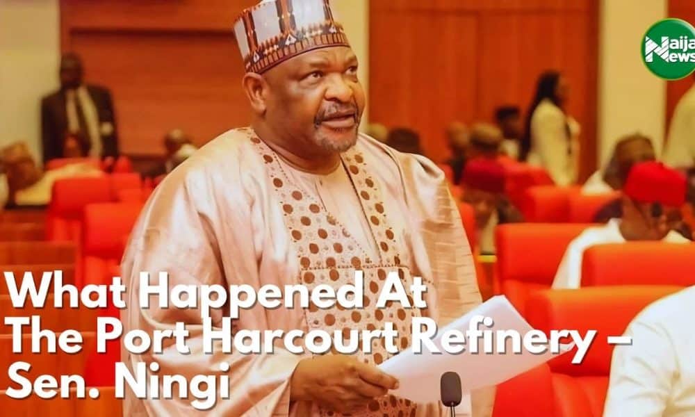 Watch What Senator Ningi Discovered At Port Harcourt Refinery