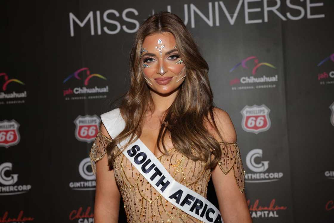 Miss South Africa Mia le Roux