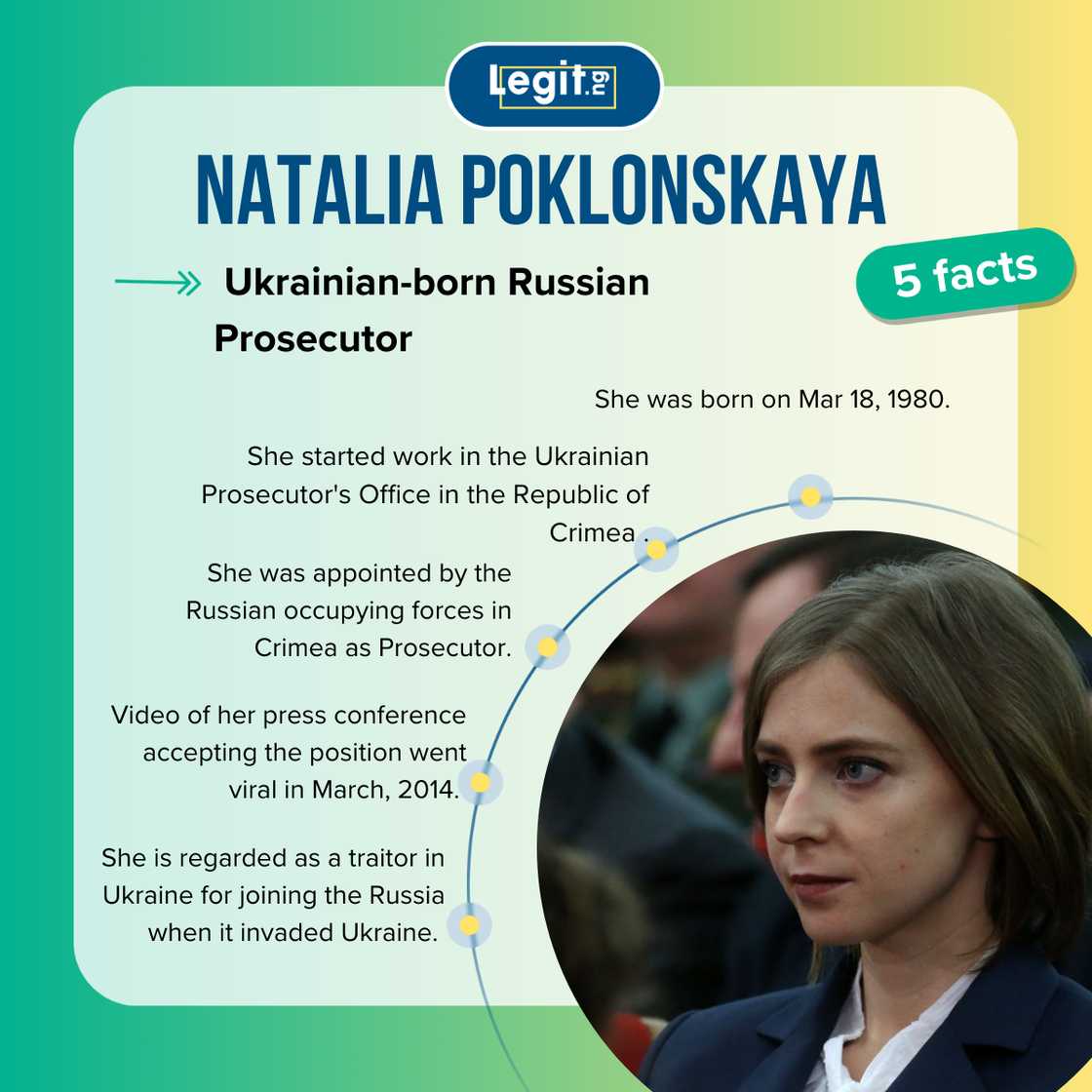 Natalia Poklonskaya