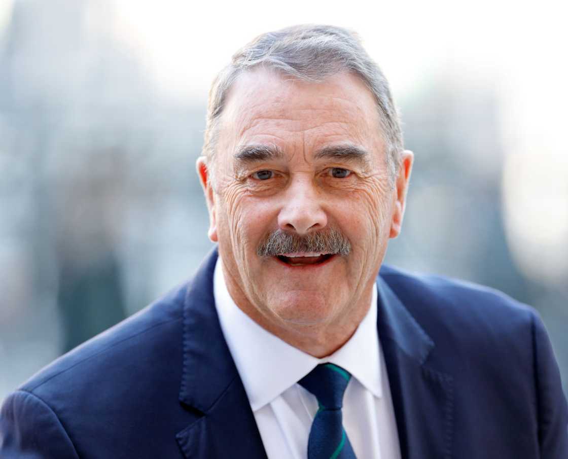 Nigel Mansell attends a Service of Thanksgiving in London, England