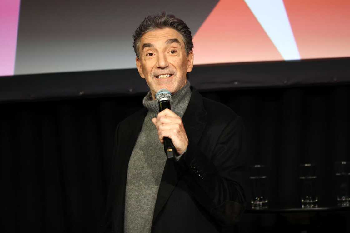 Chuck Lorre speaks onstage at a festival in Los Angeles