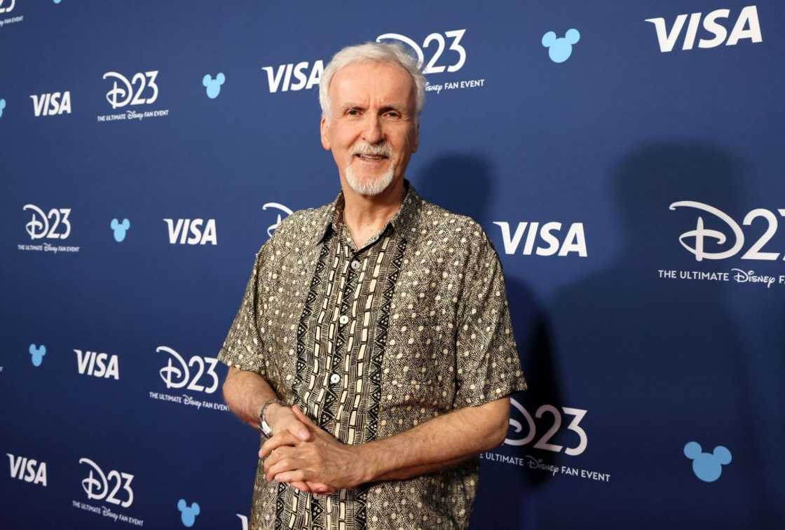 James Cameron attends a film event in California