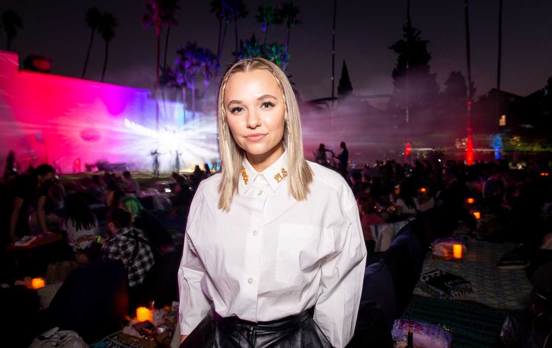 Madison Iseman attends Cinespia's "I Know What You Did Last Summer" held at Hollywood Forever in Hollywood