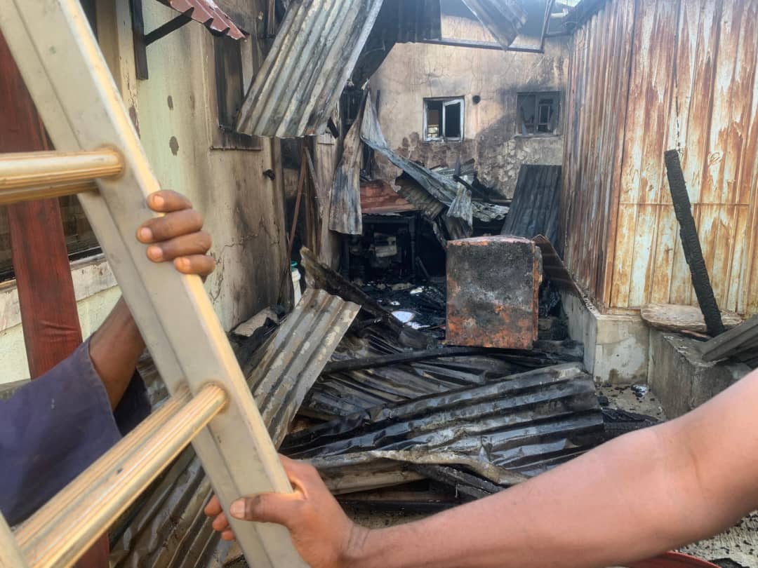 House Destroyed As 9-yr-old Causes Fire Outbreak In Kwara Estate