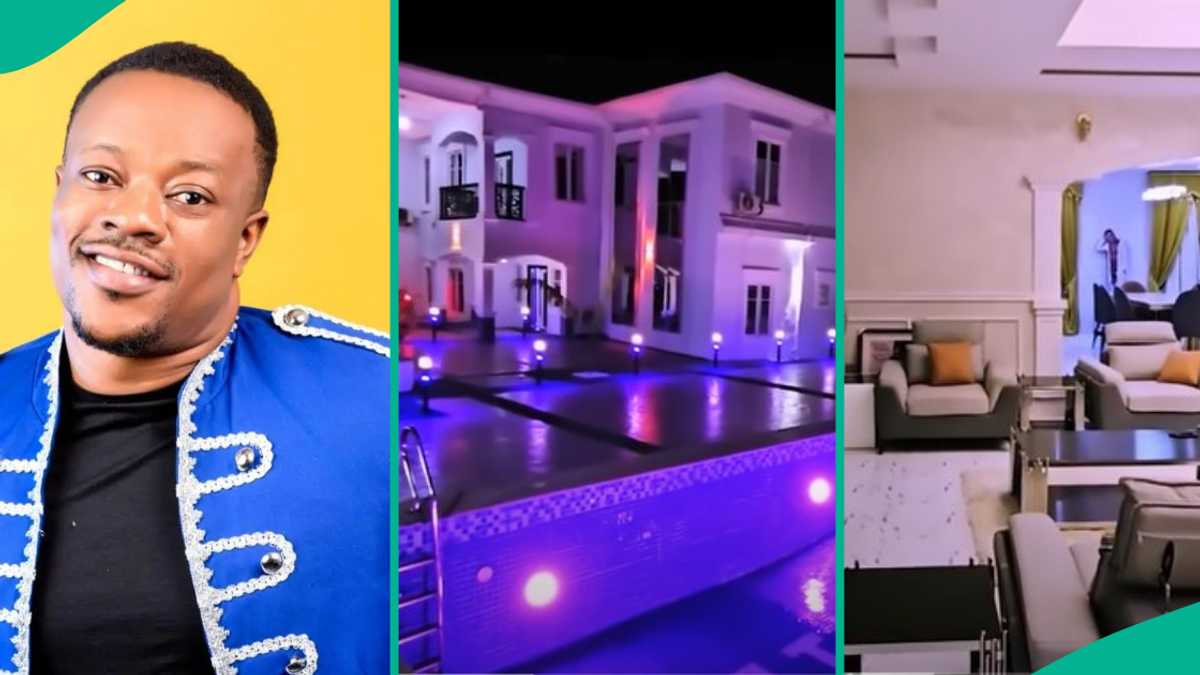 Gospel Singer Atorise Lanre Teriba Flaunts Interior of His Huge Mansion Worth N1 Billion in Video