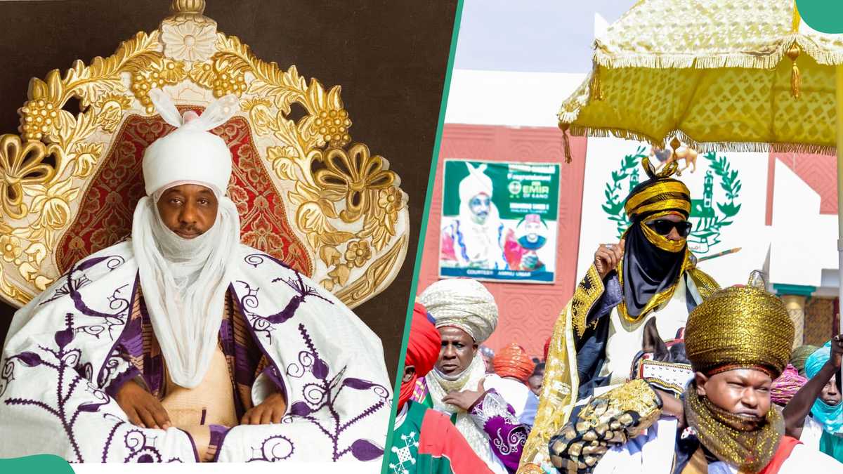 Kano Emir Sanusi Ignores Police Presence, Holds Court Session in Palace