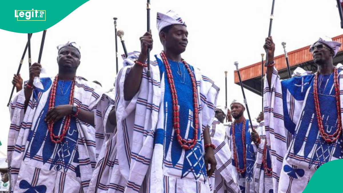 Nigerian King Forbidden from Seeing His Mother Speaks About His Tradition, Shows Emotional Toll