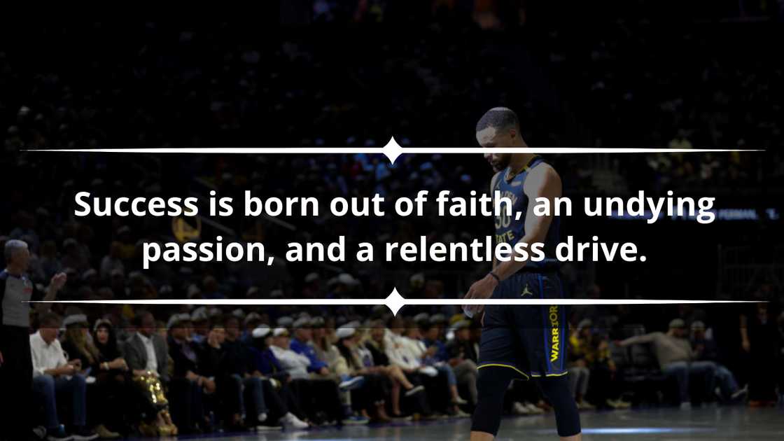 What is Stephen Curry's famous quote?