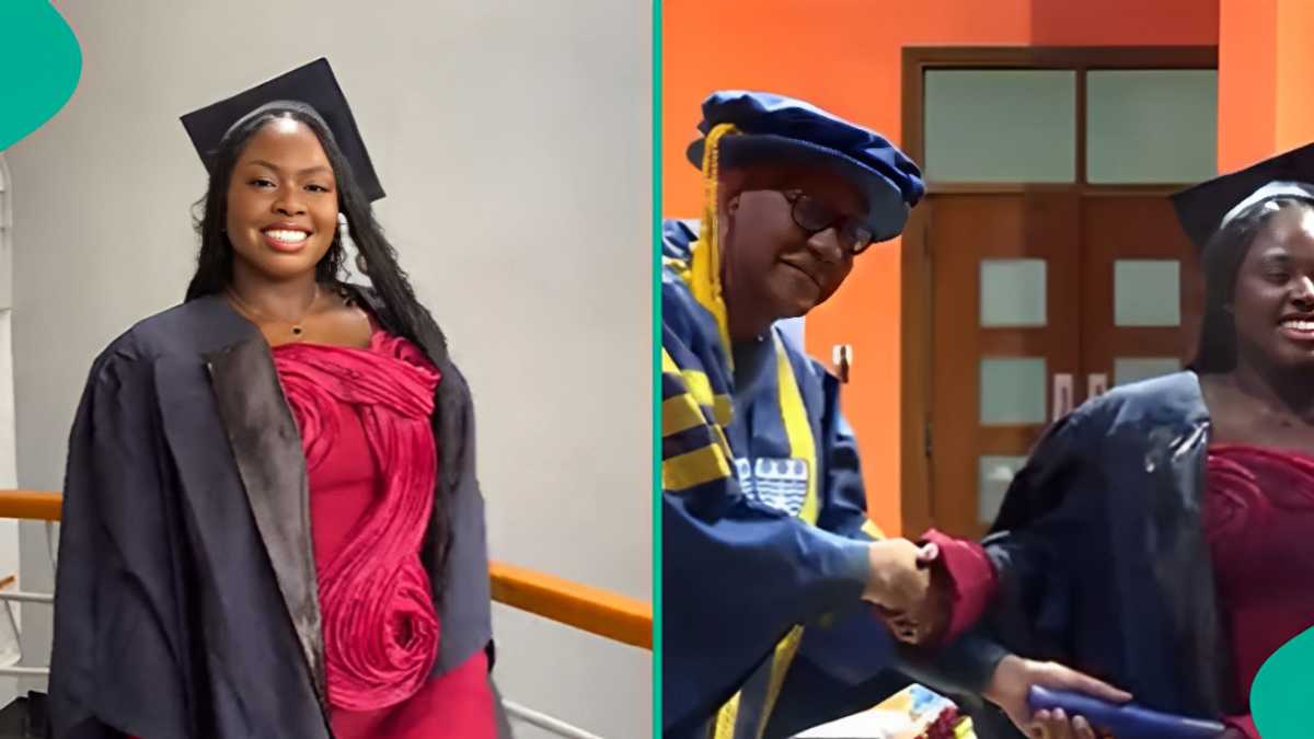 Pan-Atlantic University Graduates Bags First Class in Economics, Shares Video from Convocation