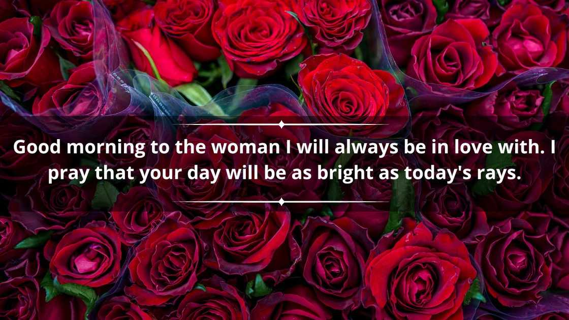 Romantic good morning messages for your wife