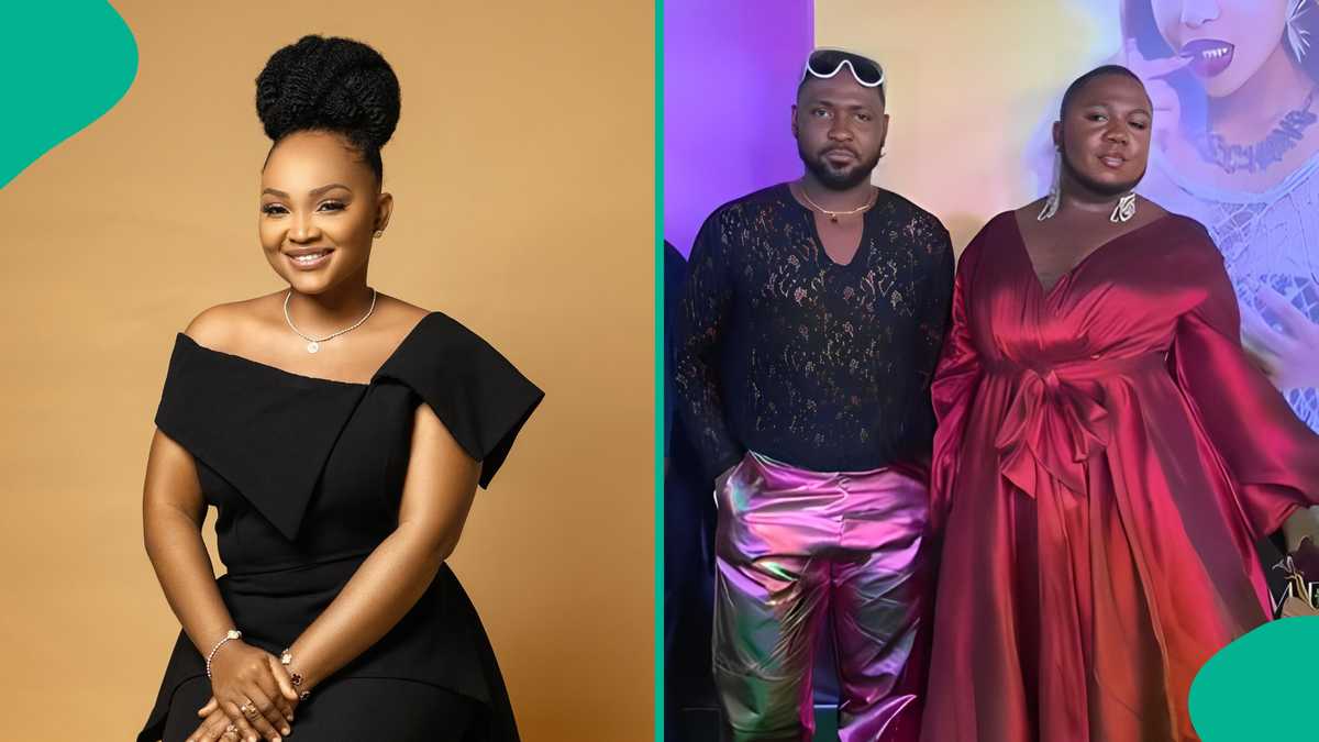 Mercy Aigbe's Movie Premiere: Video of Effeminate Influencers at Actress' Event Provokes Netizens