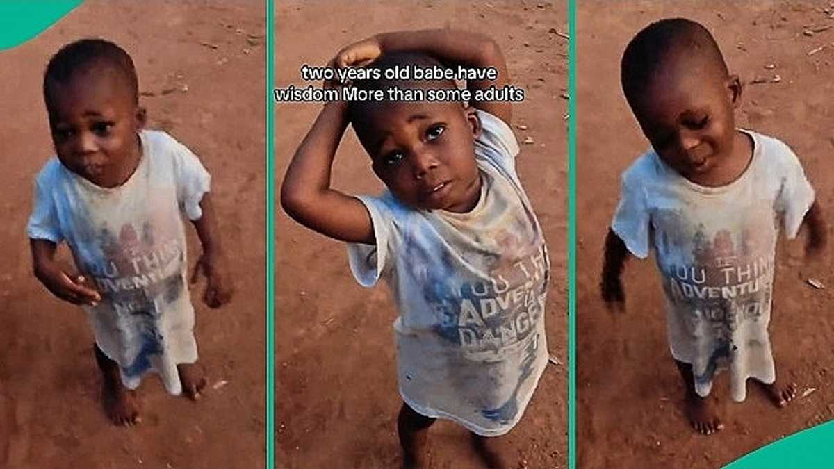 Little Boy's Special Request Leaves People Marvelling at His Wisdom, Video Goes Viral