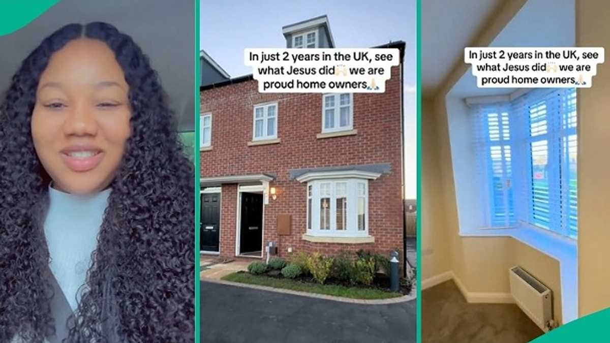 Nigerian Woman Overjoyed as Family Gets House in UK, Video Shows Fine Mansion