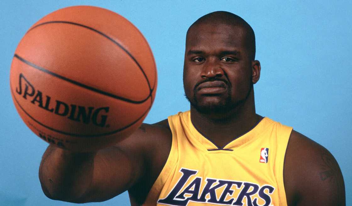 Los Angeles Lakers Shaquille O'Neal portrait