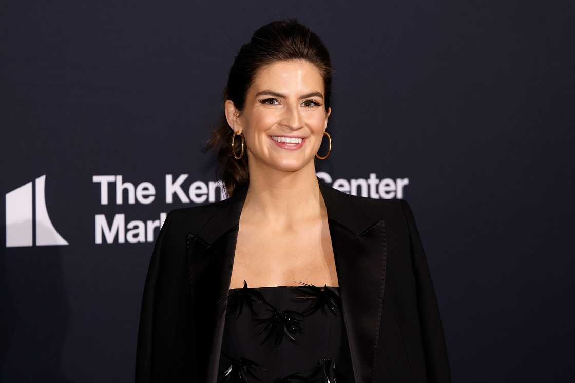 Kaitlan Collins attends the Mark Twain Prize for American Humour presentation at The Kennedy Centre in Washington, DC