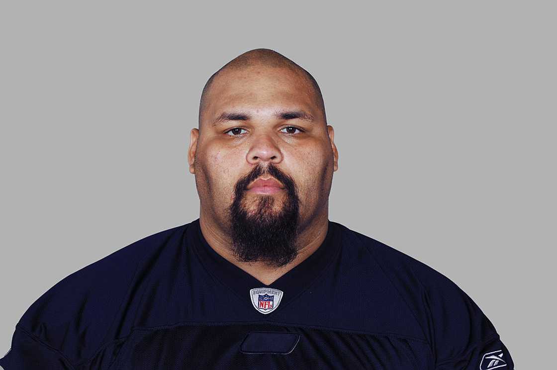 Aaron Gibson at photo day in Orchard Park, New York