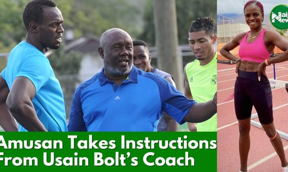 Tobi Amusan Trains With Usain Bolt’s Former Coach