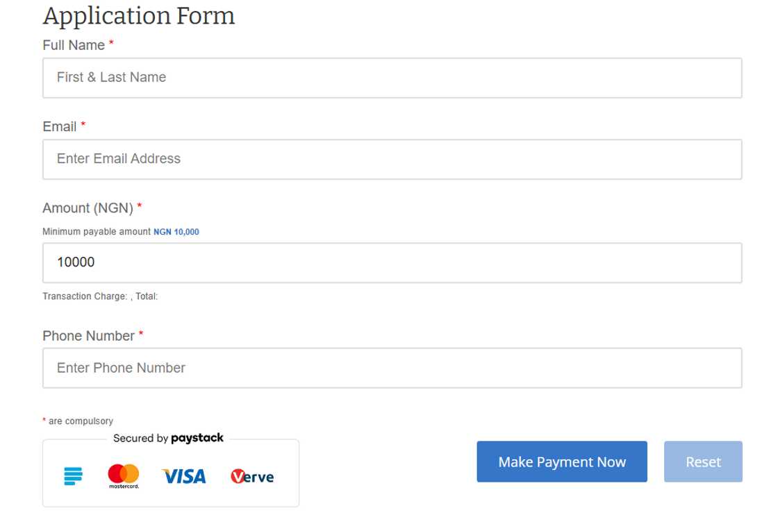 Grace Polytechnic application form