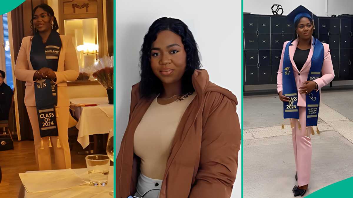 Nigerian Lady Who Schooled for Free in Finland Becomes Nursing Graduate, Says Govt Paid Her Monthly