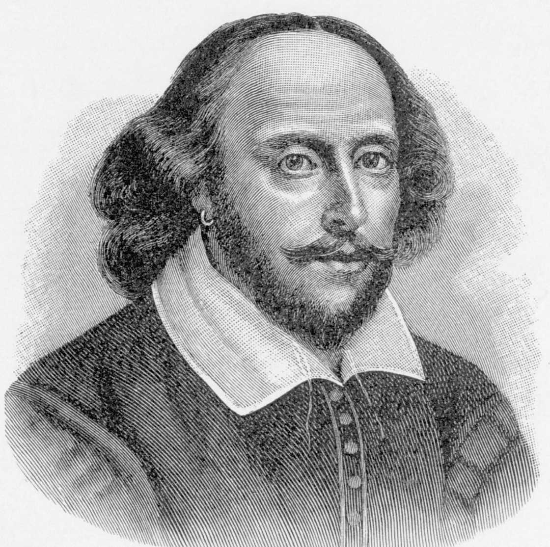 Illustration Of William Shakespeare