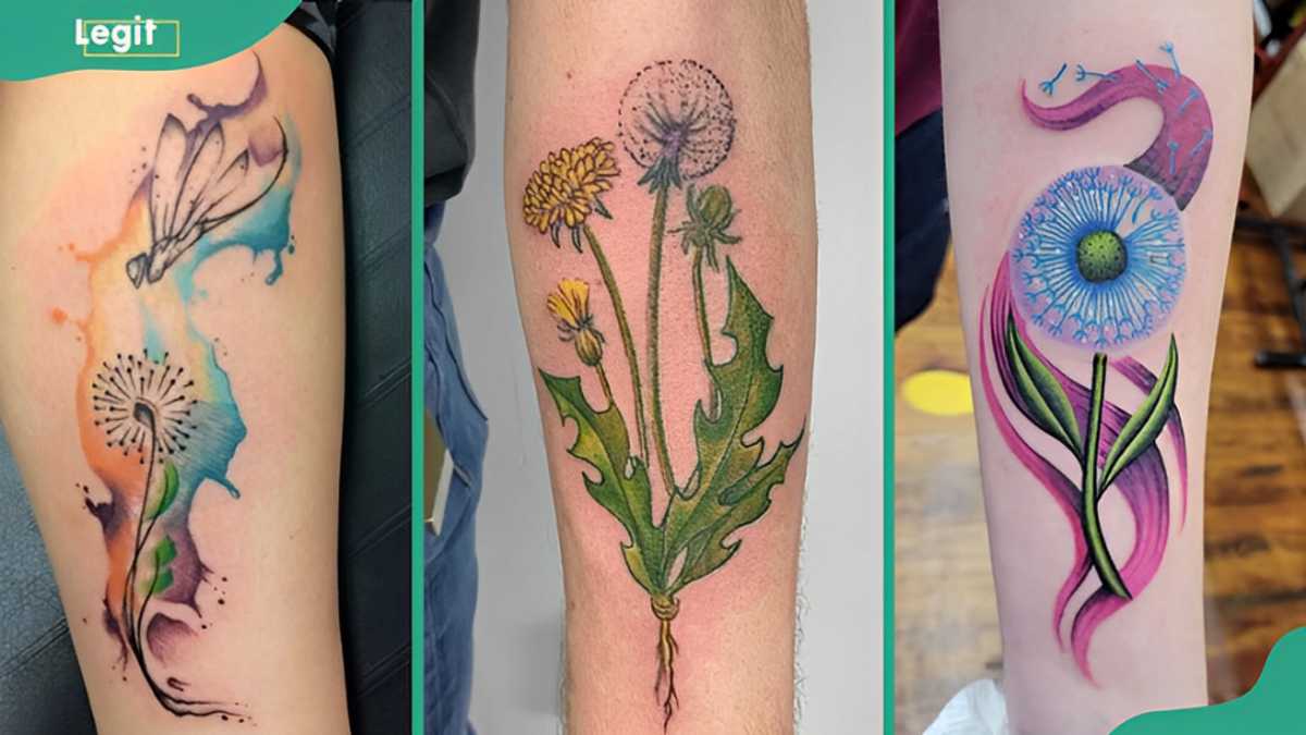 45 stunning dandelion tattoo ideas to blow away the ordinary