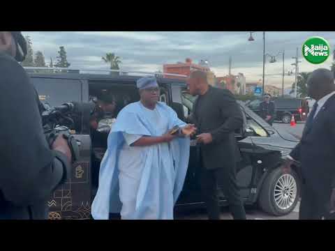 Ademola Lookman And His Family Arrive For CAF Awards