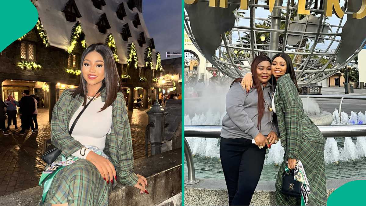 Regina Daniels and Mum Visit Universal Studios, Mingle With International Stars: “Chop Life Gang”