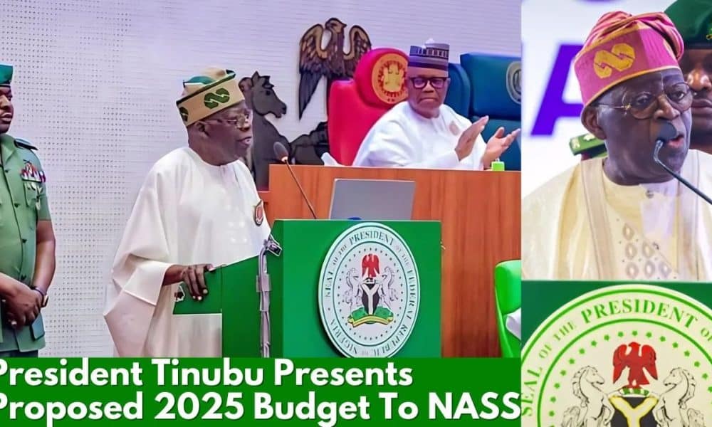 VIDEO: Tinubu Presents Proposed 2025 Budget To National Assembly