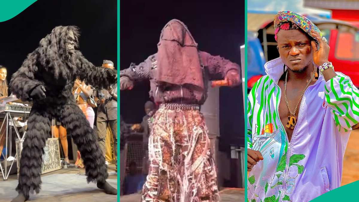 Video of Portable Zazu’s Entrance at His Lagos Concert Trends: “Na You Collect Esusu Costume?”