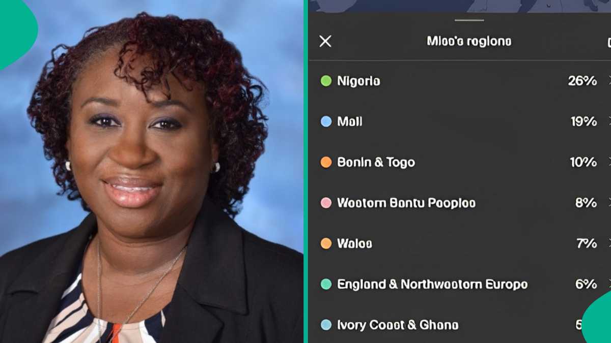 American Businesswoman Reacts after Discovering Her Origin is Nigeria, Displays Her DNA Test Result