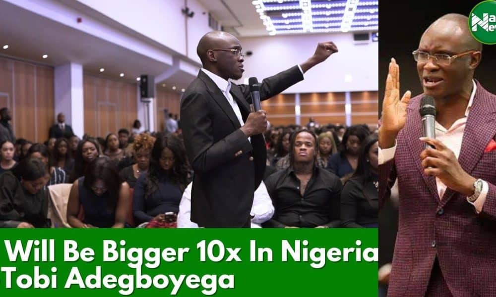 I Will Be Bigger In Nigeria – UK Based Pastor, Tobi Adegboyega