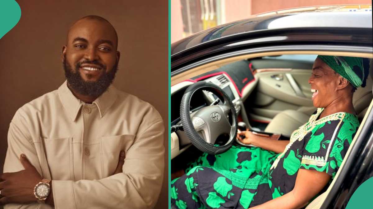 "Last Year Was My Father": Nigerian Mother Overwhelmed With Joy As Her Son Buys Her a Car