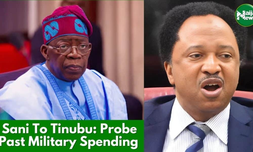 Not Probing Past Military Spending Is Rewarding Corruption – Shehu Sani Tells Tinubu