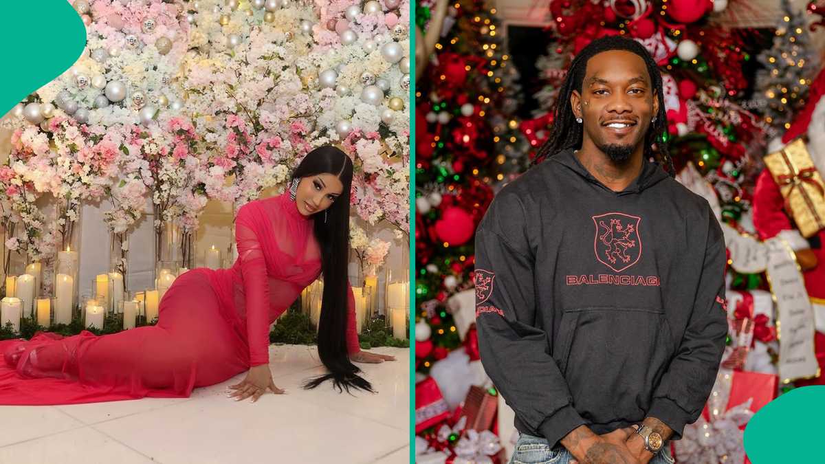 Christmas: Cardi B, Offset's Separate Family Photos With Kids Go Viral, Triggers Online Reactions