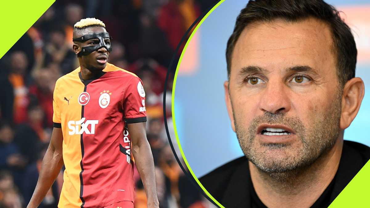 Galatasaray Coach Explains How Transfer Rumours Affect Victor Osimhen’s Mind