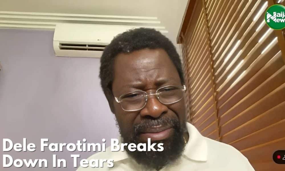 Dele Farotimi Tearfully Appreciates Nigerians For Support After Release