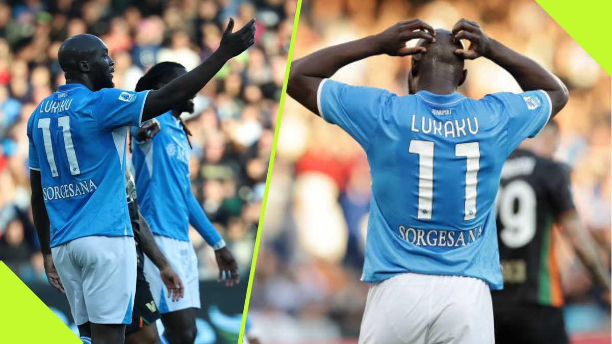 Nigerians Troll Romelu Lukaku for Penalty Miss in Napoli’s Victory Against Venezia