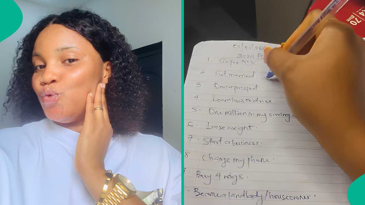 Ahead of 2025, Lady Displays 2024 Plan and Marked Ones She Carried out, Her List Trends Online