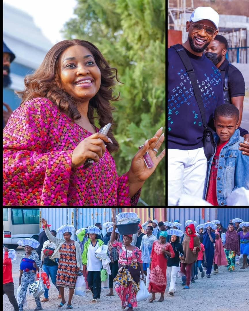 COZA GO's Wife, Modele Fatoyinbo, Feeds 30,000 Widows To Celebrate Birthday