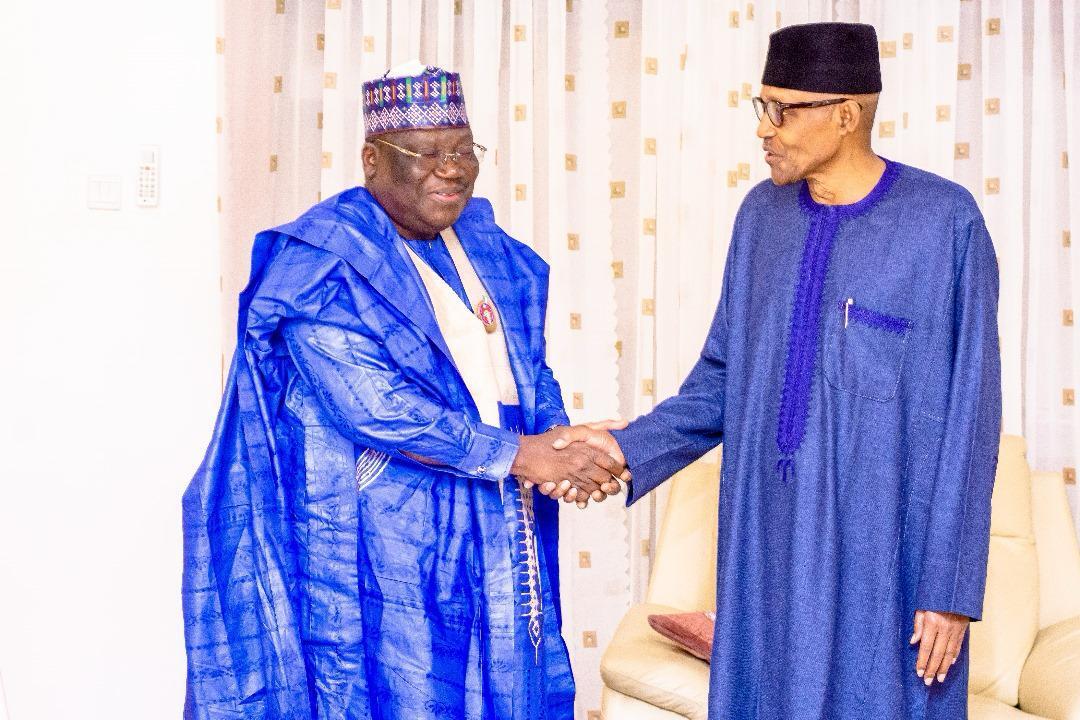 Ex-Senate President, Lawan, Visits Buhari In Daura