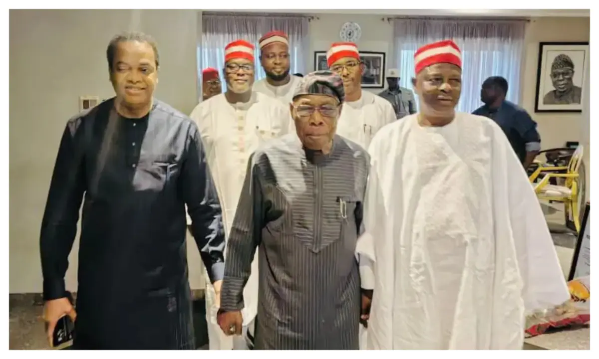 Kwankwaso, Donald Duke Meet Obasanjo Amid NNPP Rift