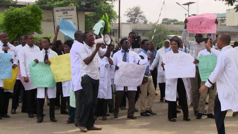 Lagos Health Workers Embark On 3-Day Warning Strike