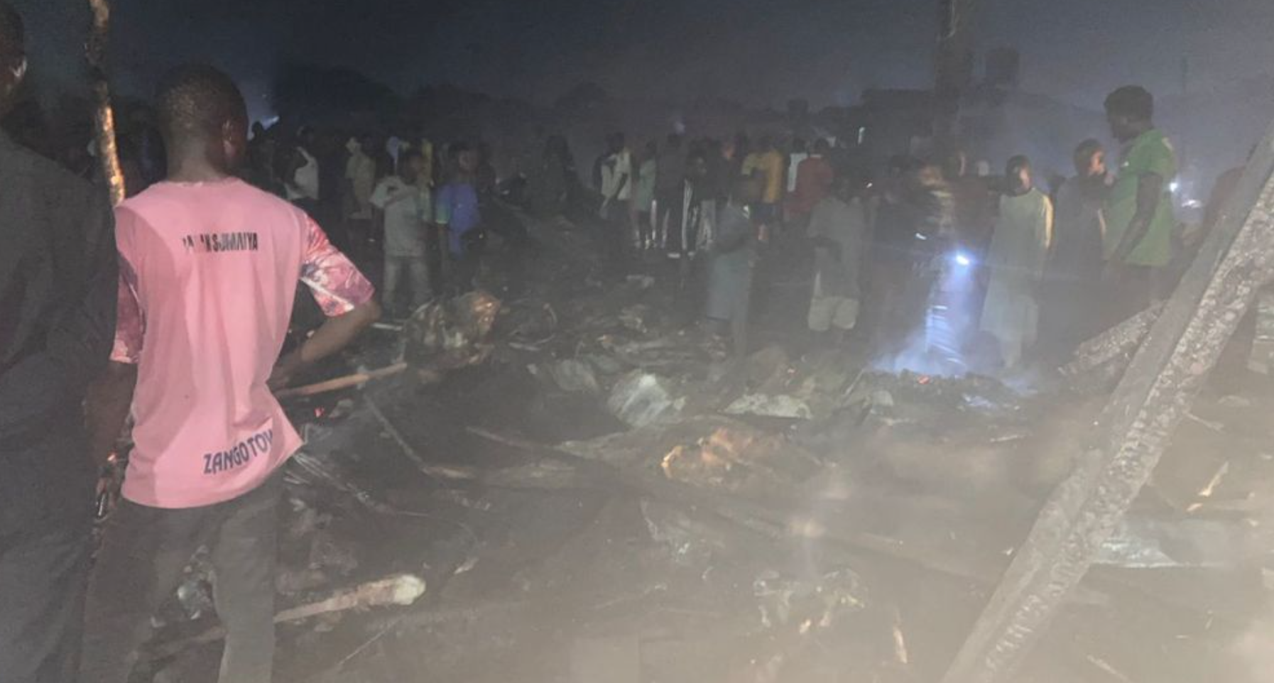 Millions destroyed as fire guts popular Lagos market