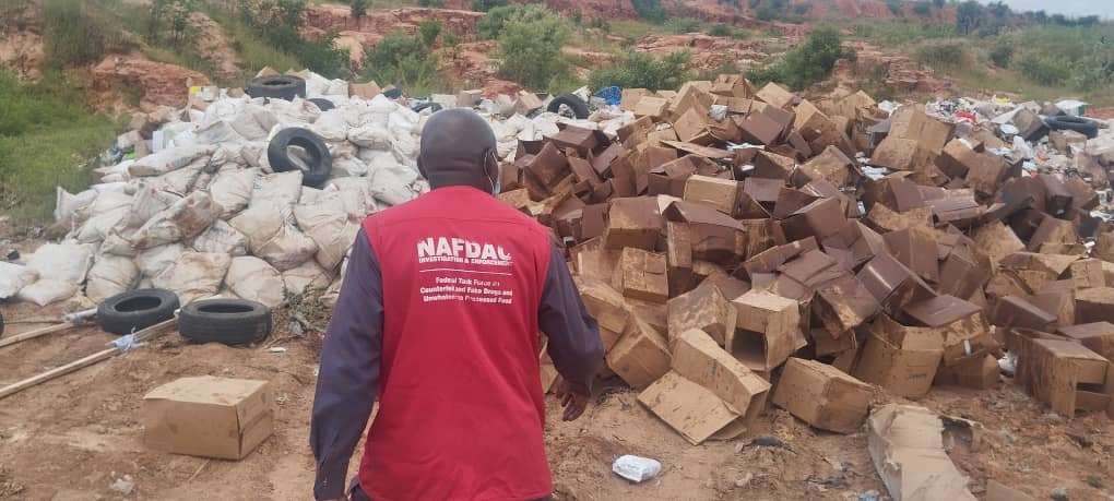 NAFDAC Destroys Over N120bn Worth Of Fake Products In 6 Months