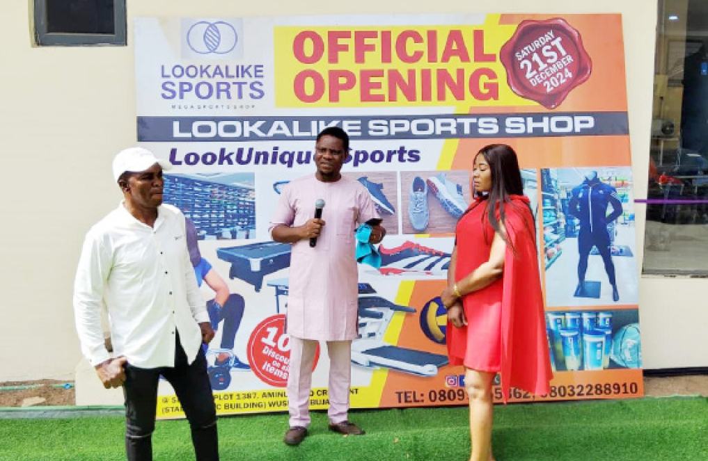 Retired Referee, Okeke, Opens World-Class Sports Shop In Abuja