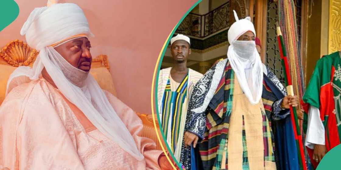 Emir Muhammadu Sanusi II's palace in Kano has been taken over by security operatives.